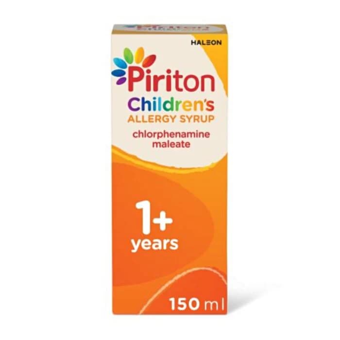 Piriton Syrup – childrens allergies